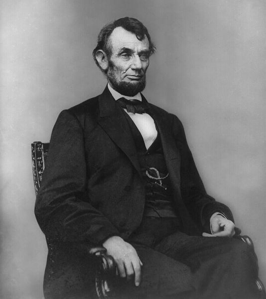 President Abraham Lincoln, February 1864